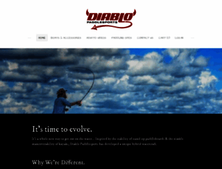 diablopaddlesports.com screenshot