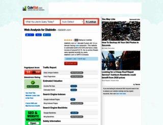 diablotin.com.cutestat.com screenshot