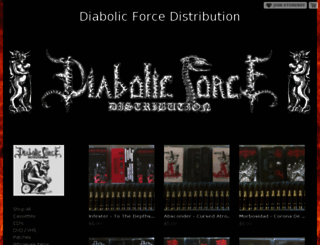 diabolicforce.storenvy.com screenshot