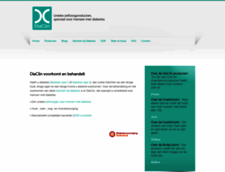 diaclin.nl screenshot