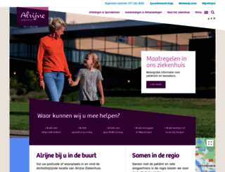 diaconessenhuis.nl screenshot