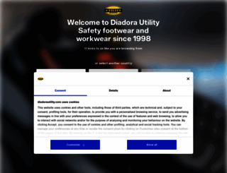 diadorautility.com screenshot