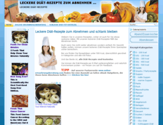 diaet-rezepte.schlank-und-fit-portal.com screenshot