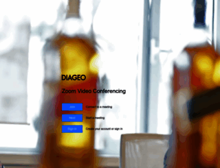 diageo.zoom.us screenshot