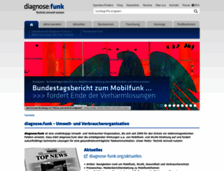 diagnose-funk.org screenshot