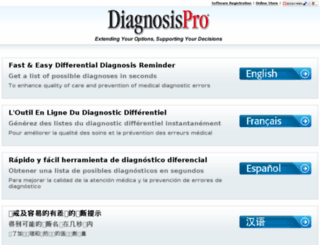 diagnosispro.com screenshot