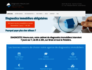 diagnostic-heure.com screenshot