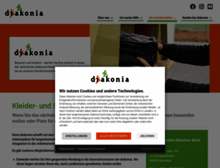 diakonia-fluechtlinge.de screenshot