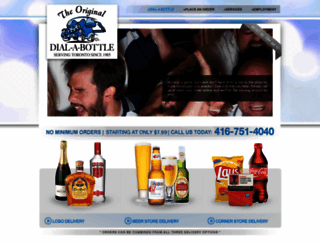 dialabottletoronto.com screenshot