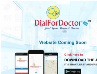 dialfordoctor.com screenshot