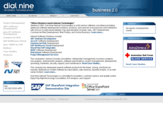dialnine.com.au screenshot