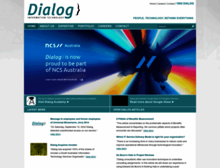 dialog.com.au screenshot