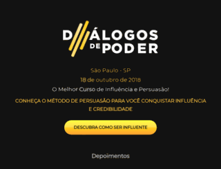 dialogosdepoder.com.br screenshot