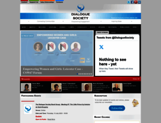 dialoguesociety.org screenshot