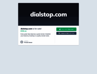 dialstop.com screenshot