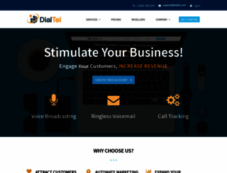 dialtel.com screenshot