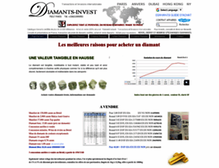 diamants-invest.com screenshot