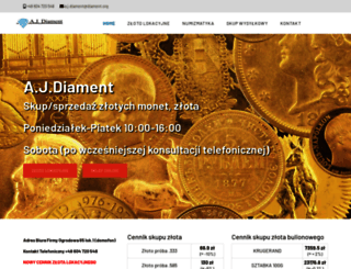 diament.org screenshot