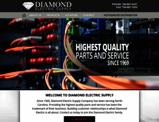 diamond-electric.com screenshot