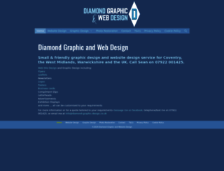 diamond-graphic-design.co.uk screenshot