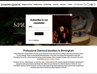 diamond-quarter.co.uk screenshot