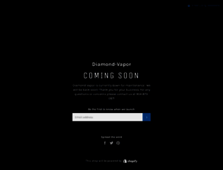 diamond-vapor.com screenshot