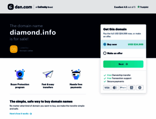 diamond.info screenshot