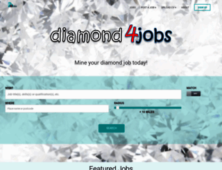 diamond4jobs.com screenshot