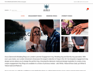 diamondandweddingrings.com screenshot