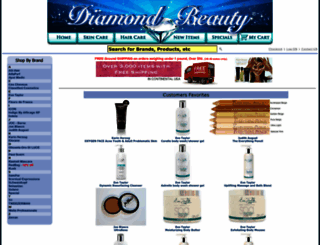 diamondbeauty.com screenshot