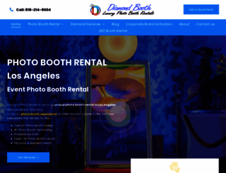 diamondbooth.com screenshot