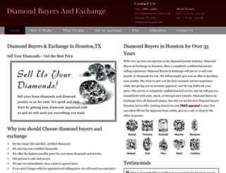 diamondbuyersandexchange.com screenshot