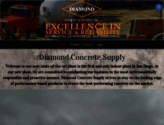 diamondconcreteinc.com screenshot