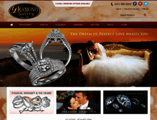 diamondgalleryoregon.com screenshot