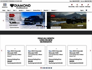diamondhillschevroletbuickgmc.com screenshot
