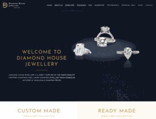 diamondhousejewellery.com screenshot
