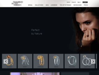 diamondintheroughjewelry.com screenshot