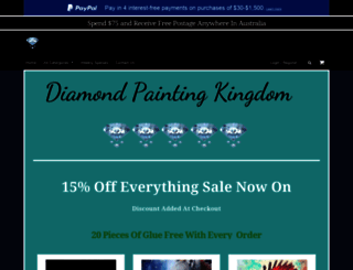diamondpaintingkingdom.net screenshot