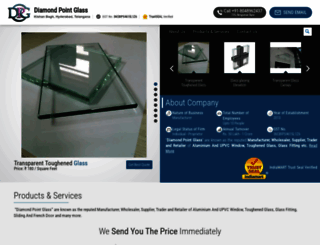 diamondpointglass.com screenshot