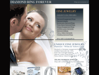 diamondringforever.com screenshot