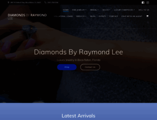diamondsbyraymondlee.com screenshot