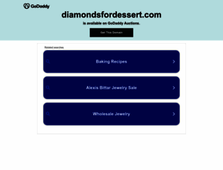 diamondsfordessert.com screenshot