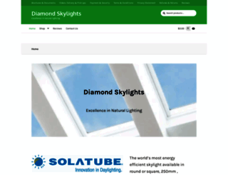 diamondskylights.com.au screenshot