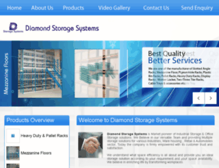 diamondstoragesystems.com screenshot
