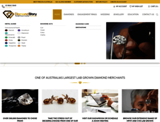 diamondstory.com.au screenshot