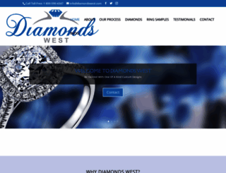 diamondswest.com screenshot