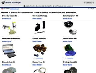 diamondtech.com screenshot