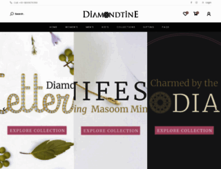 diamondtine.com screenshot