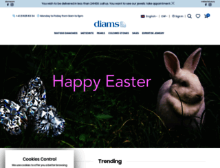 diams.com screenshot