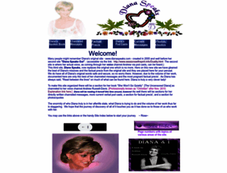 dianaspeaks.info screenshot